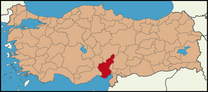 Soubor:Latrans-Turkey location Adana.png