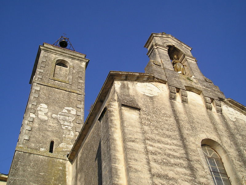 Soubor:Galargues eglise facade 29072009tour.JPG