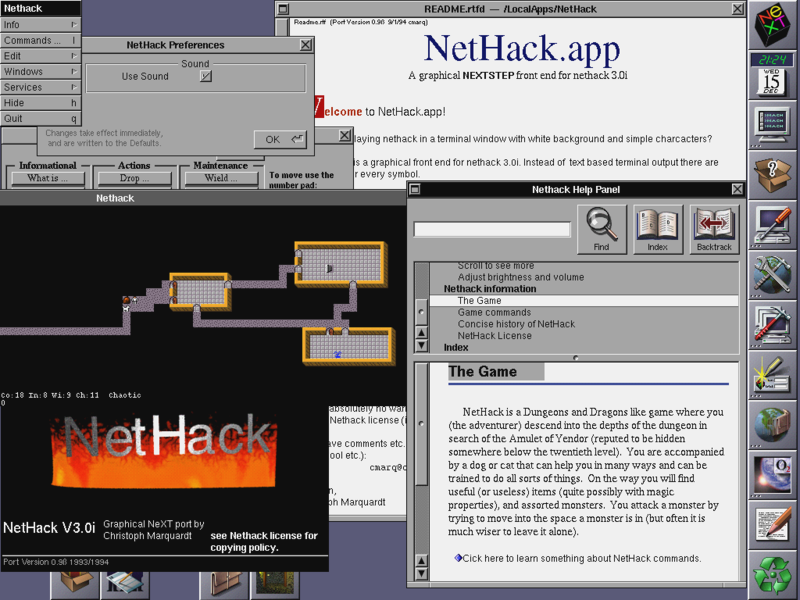 Soubor:NeXTSTEP Nethack.png