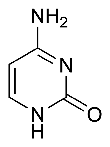 Soubor:Cytosine chemical structure.png