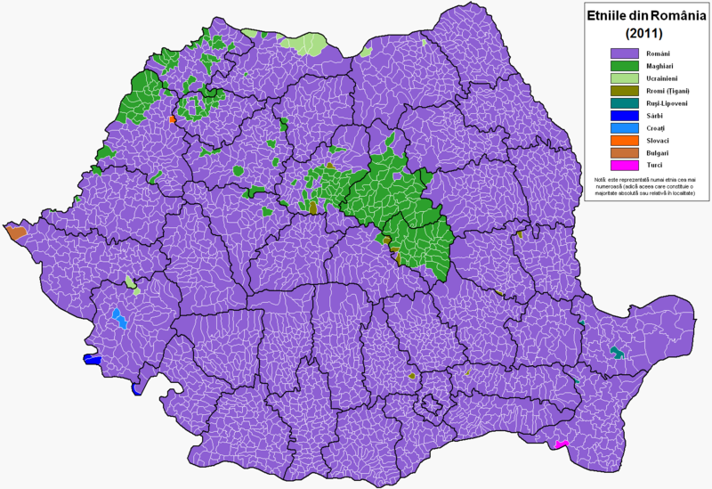 Soubor:Romania harta etnica 2011.png