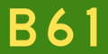 Australian Alphanumeric State Route B61.png