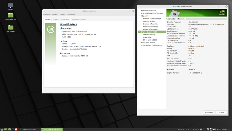 Soubor:Linux Mint-Una-Quadro K620-2022-05-02.png