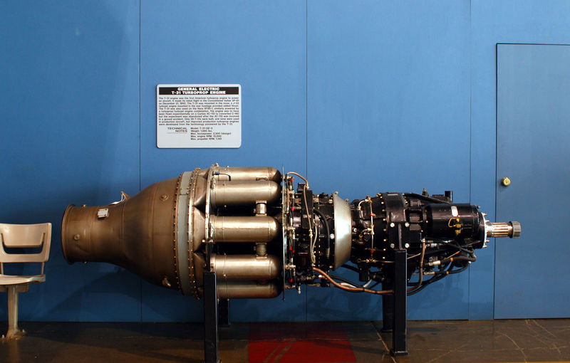 Soubor:General Electric T31, Presidential Gallery, National Museum USAF.jpg