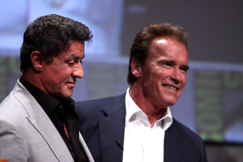 Soubor:Sylvester Stallone & Arnold Schwarzenegger (7588431634).jpg