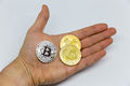 Bitcoins presented in a hand-2017-Flickr.jpg