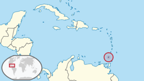 Grenada in its region.png