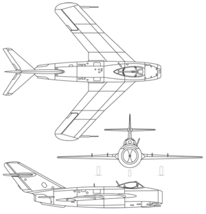 MiG-17 3-view drawing.png