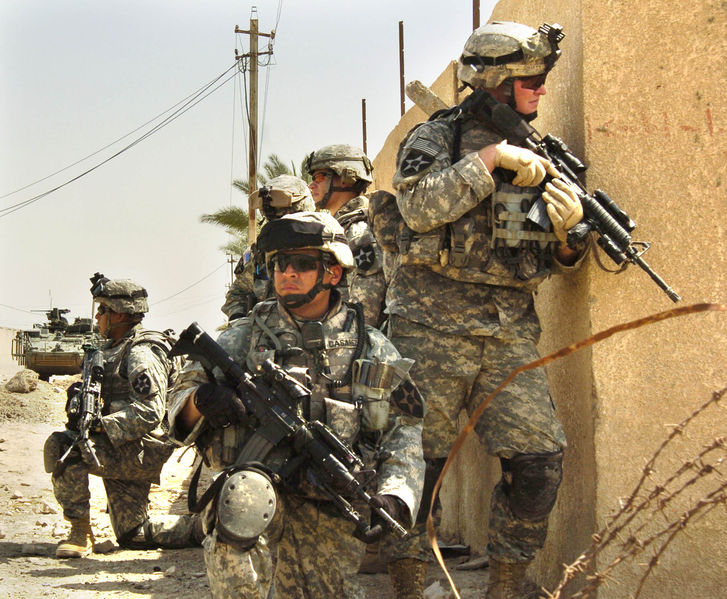 Soubor:2ID Recon Baghdad.jpg