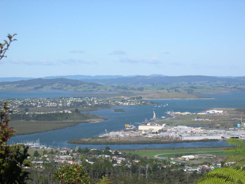 Soubor:Whangārei view from Parahaki.jpg