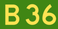 Australian Alphanumeric State Route B36.png