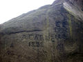 19th century graffiti at Blackstone Edge - geograph.org.uk - 99416.jpg