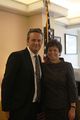 Matthew Parry and Valerie Jarrett in support of Awareness on Drug Courts and Reduce Substance Abuse.jpg