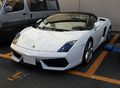 The frontview of Lamborghini Gallardo LP560-4 SPYDER.JPG