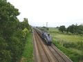 "Sir Nigel Gresley" passing under Pinchbeck Bridge - geograph.org.uk - 853830.jpg