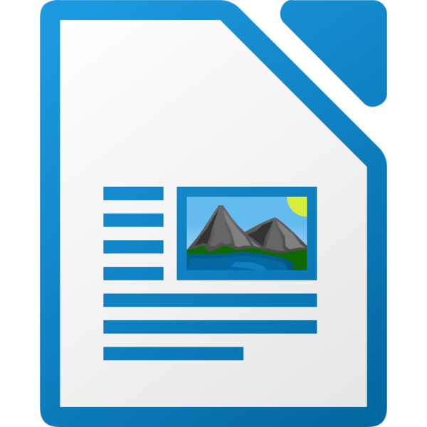 Soubor:LibreOffice 6.1 Writer Icon.png