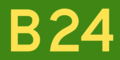 Australian Alphanumeric State Route B24.png