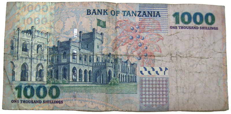 Soubor:1000 tz shillings back.jpg