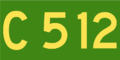 Australian Alphanumeric State Route C512.png