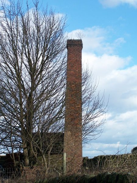 Soubor:'Close up' of Disused Chimney, above Bradfield - geograph.org.uk - 714039.jpg