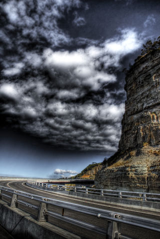 Sea Cliff Bridge HDR (April, 2007)