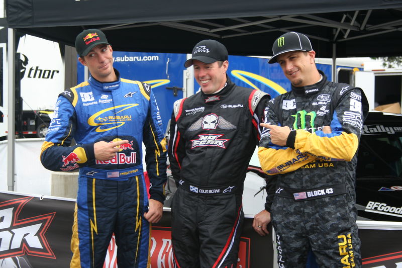 Soubor:Colin Mcrae, Travis Pastrana, Ken Block.jpg