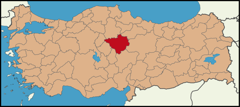 Soubor:Latrans-Turkey location Yozgat.png