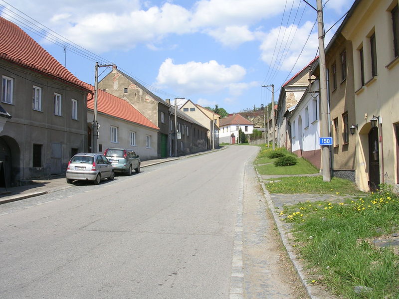 Soubor:Načeradec, ulice.jpg