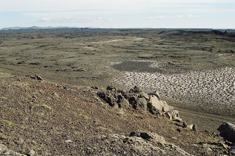 Soubor:Salt lake at Reykjanesskagi.jpg