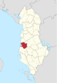 Lushnje in Albania.png