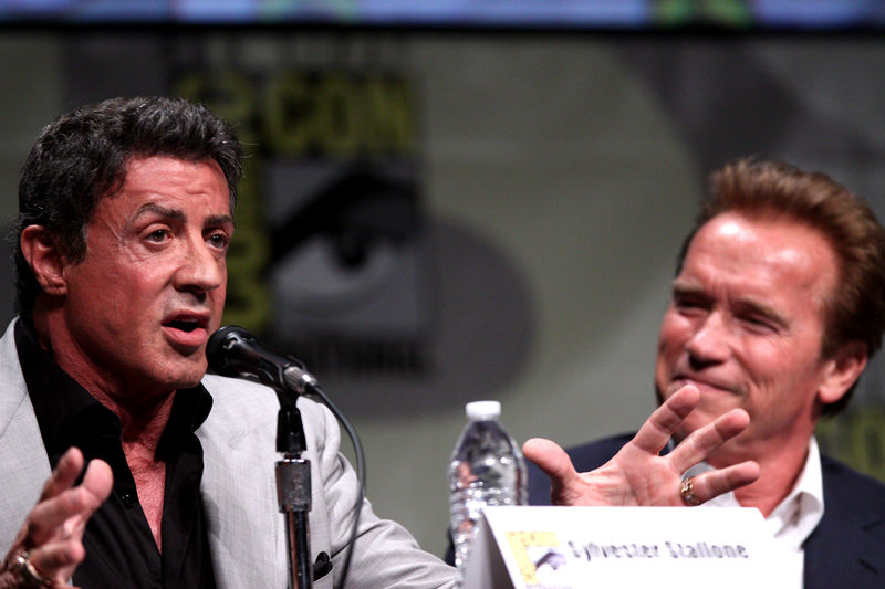 Soubor:Sylvester Stallone & Arnold Schwarzenegger (7588435232).jpg