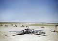 Ju 52 wreck at Gabes airfield 1943.jpg