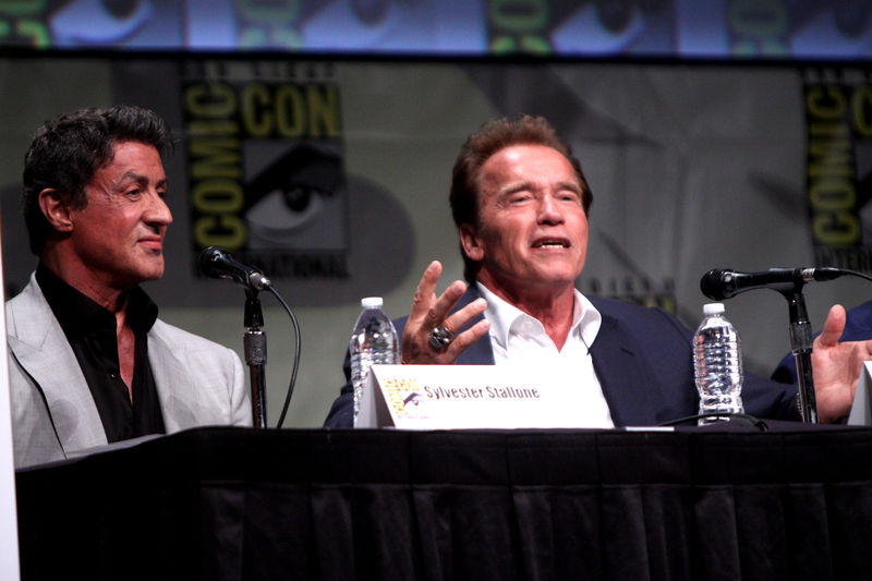 Soubor:Sylvester Stallone & Arnold Schwarzenegger (7588437516).jpg