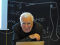 Murray Gell-Mann at Lection.JPG