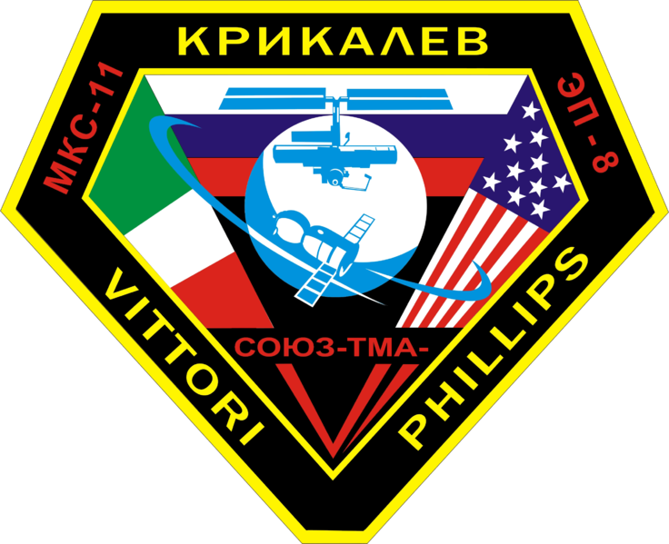 Soubor:Soyuz TMA-6 Patch.png