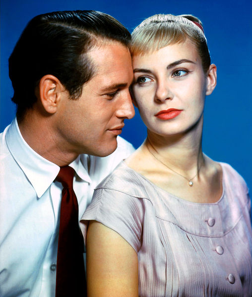 Soubor:Paul Newman and Joanne Woodward 1958.jpg