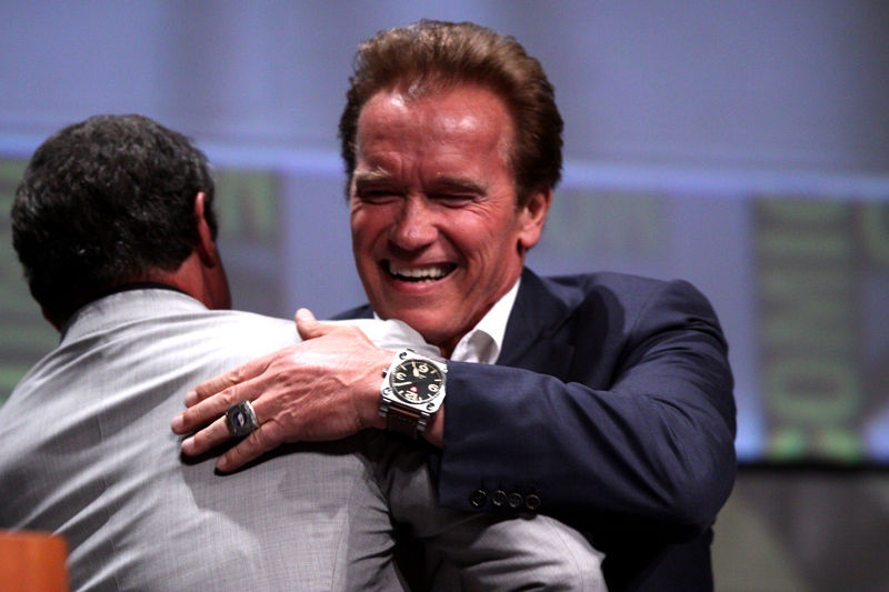 Soubor:Sylvester Stallone & Arnold Schwarzenegger (7588431274).jpg