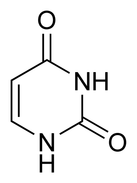 Soubor:Uracil chemical structure.png