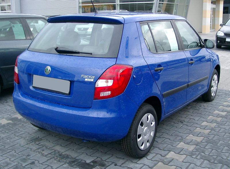 Soubor:Skoda Fabia blue rear 20071125.jpg