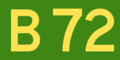 Australian Alphanumeric State Route B72.png