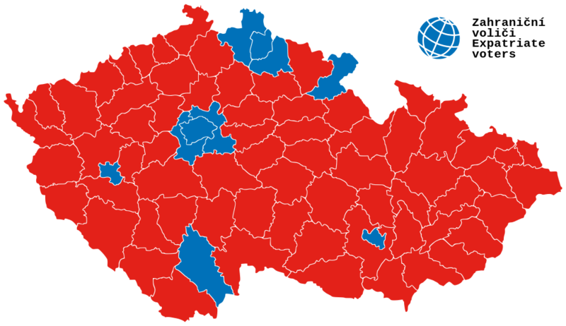 Soubor:Presidential Results 2013 - Second Round - districts.png