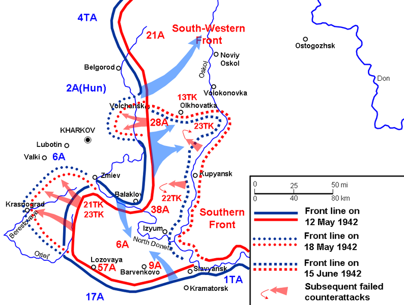 Soubor:Map of 1942 Kharkov offensive.png