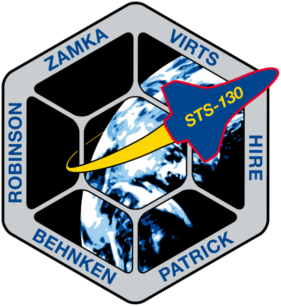 Soubor:STS-130 patch.png