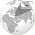 Georgia (orthographic projection with inset).png
