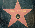 Donald Trump star Hollywood Walk of Fame.JPG