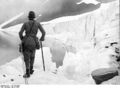 Bundesarchiv N 1576 Bild-005, Kebnepakte-Gletscher, Bergsteiger.jpg