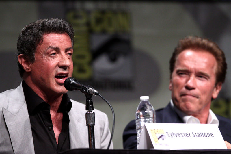 Soubor:Sylvester Stallone & Arnold Schwarzenegger (7588444810).jpg