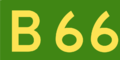 Australian Alphanumeric State Route B66.png