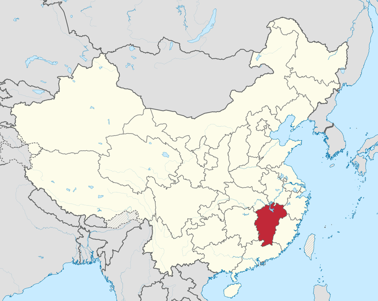 Soubor:Jiangxi in China (+all claims hatched).png