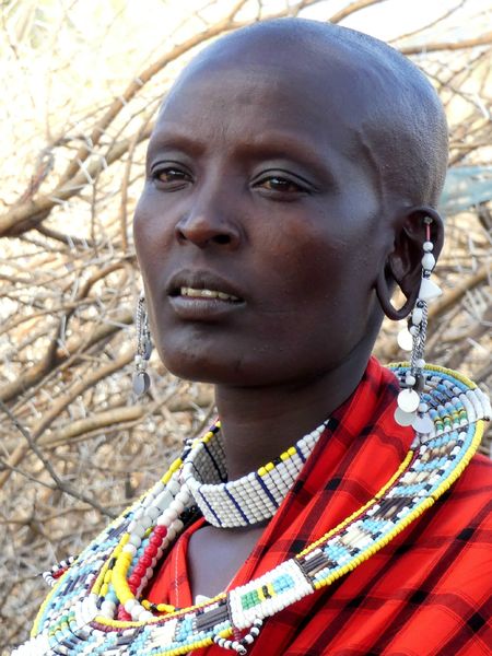 Soubor:Maasai woman-Flickr.jpg